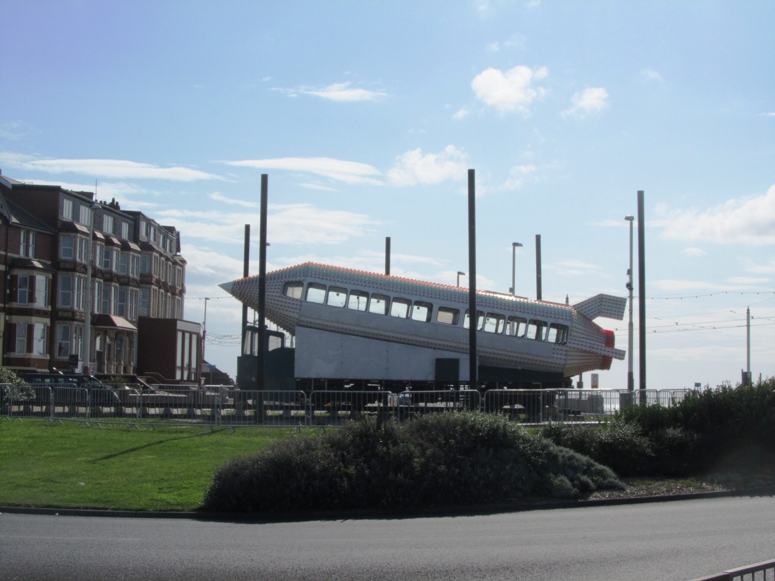 Rocket Tram at Gynn roundabout in 2012