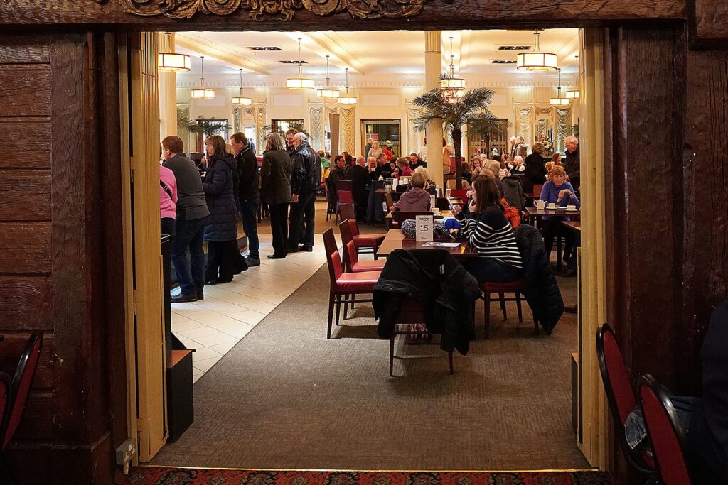 Mazzei Cafe inside Blackpool Winter Gardens