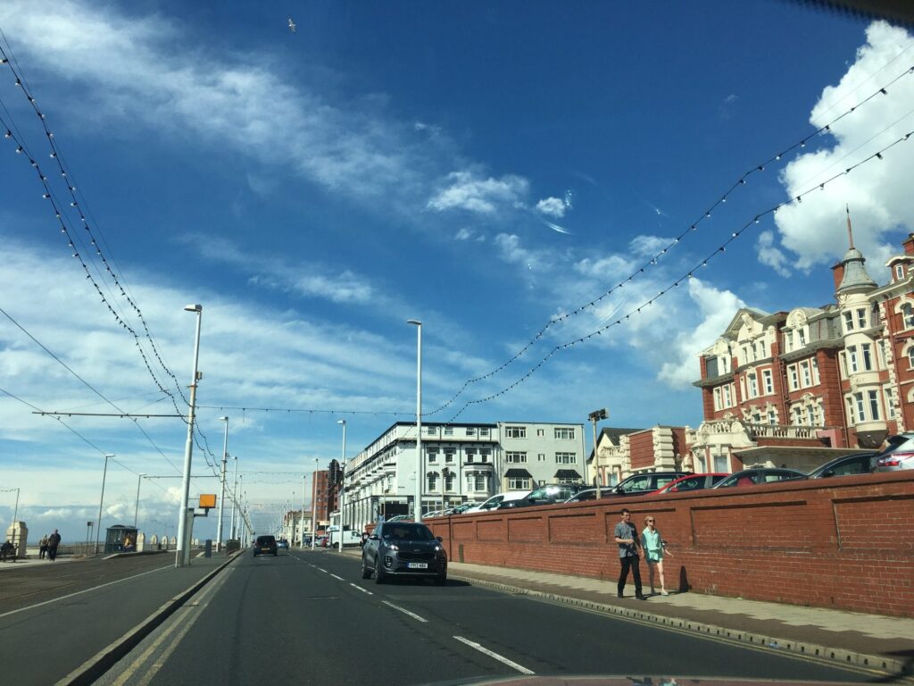 Imperial Hotel and Blackpool Promenade