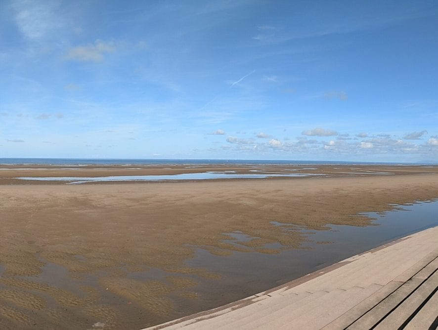 Blackpool View from the Beach by Neil Curtis from Wolverhampton