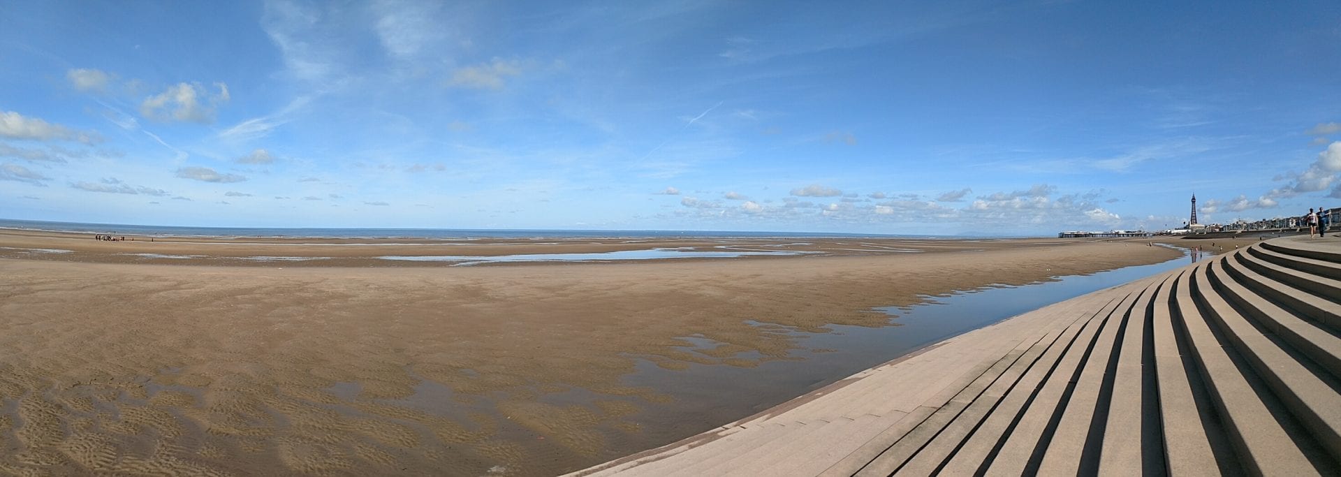 Blackpool View from the Beach by Neil Curtis from Wolverhampton