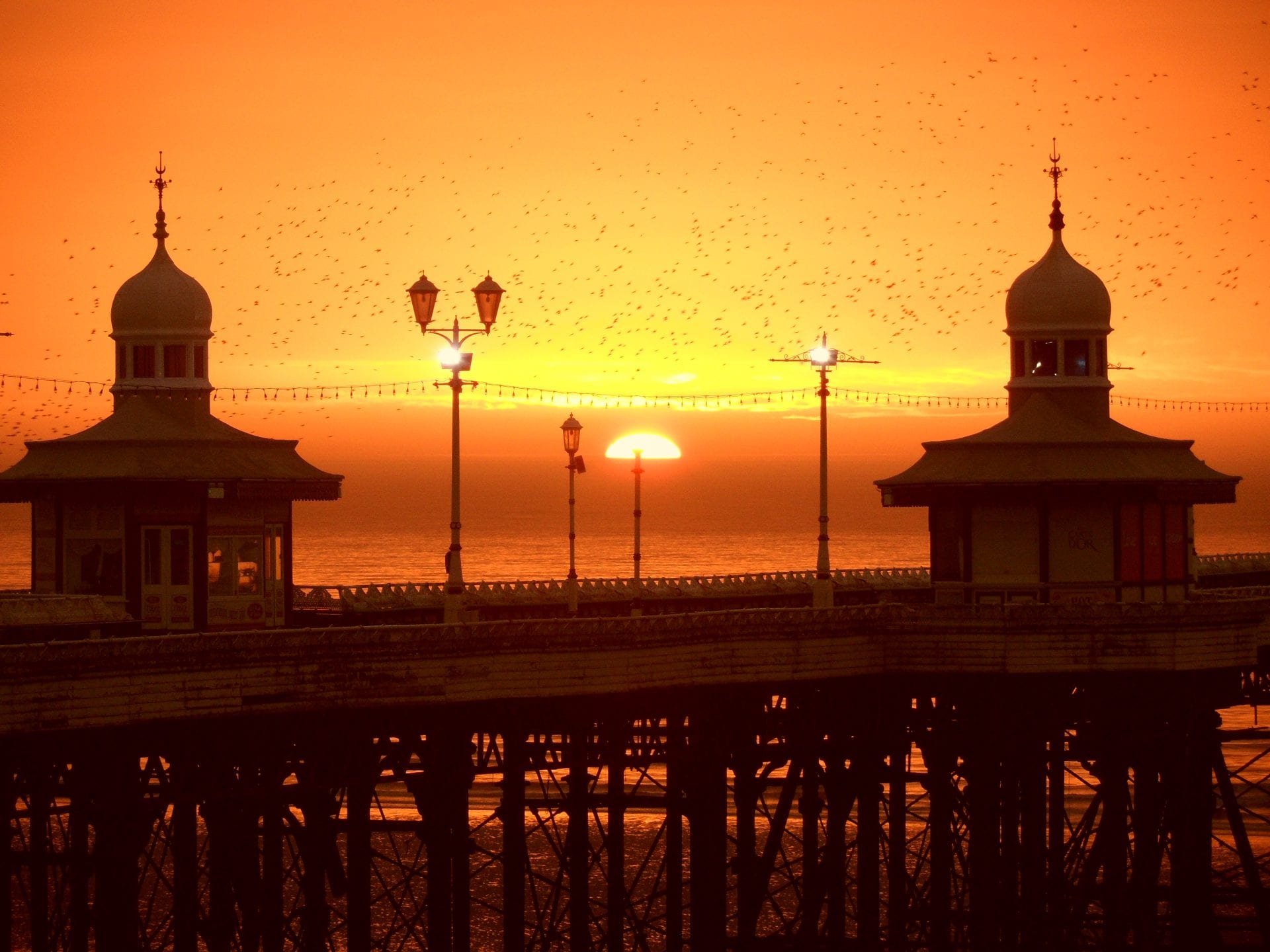 North Pier at sunset by Neil Curtis from Wolverhampton