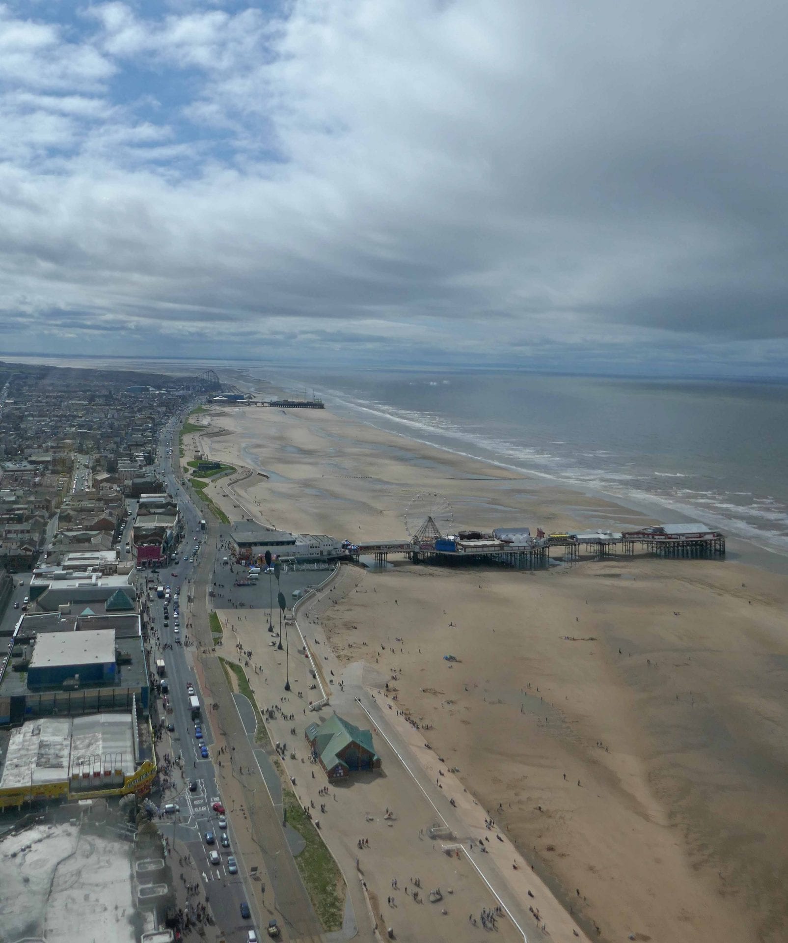 View South from the top of Blackpool Tower. Photo: Sue Massey