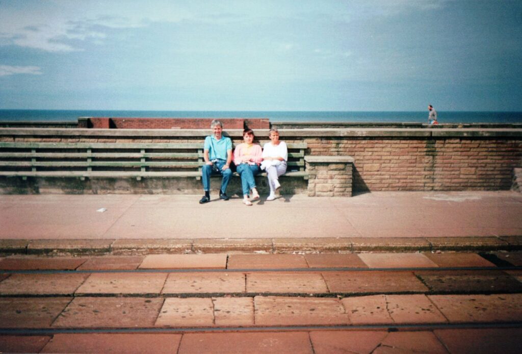 Blackpool South Promenade around the Solaris Centre, about 1986