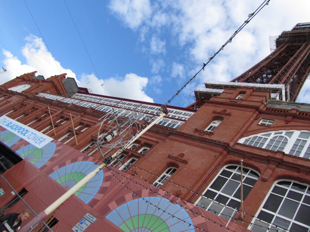 The 2011 renovation of Blackpool Tower