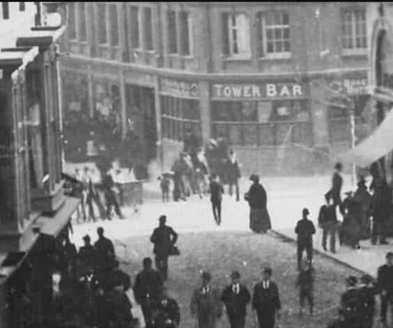 Tower Bar on the corner which KFC now occupies. 1895