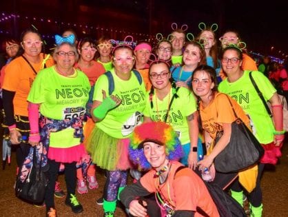 Neon Memory Walk