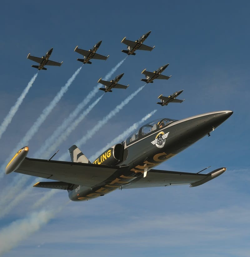 Breitling Jet Team at Blackpool Airshow 2019