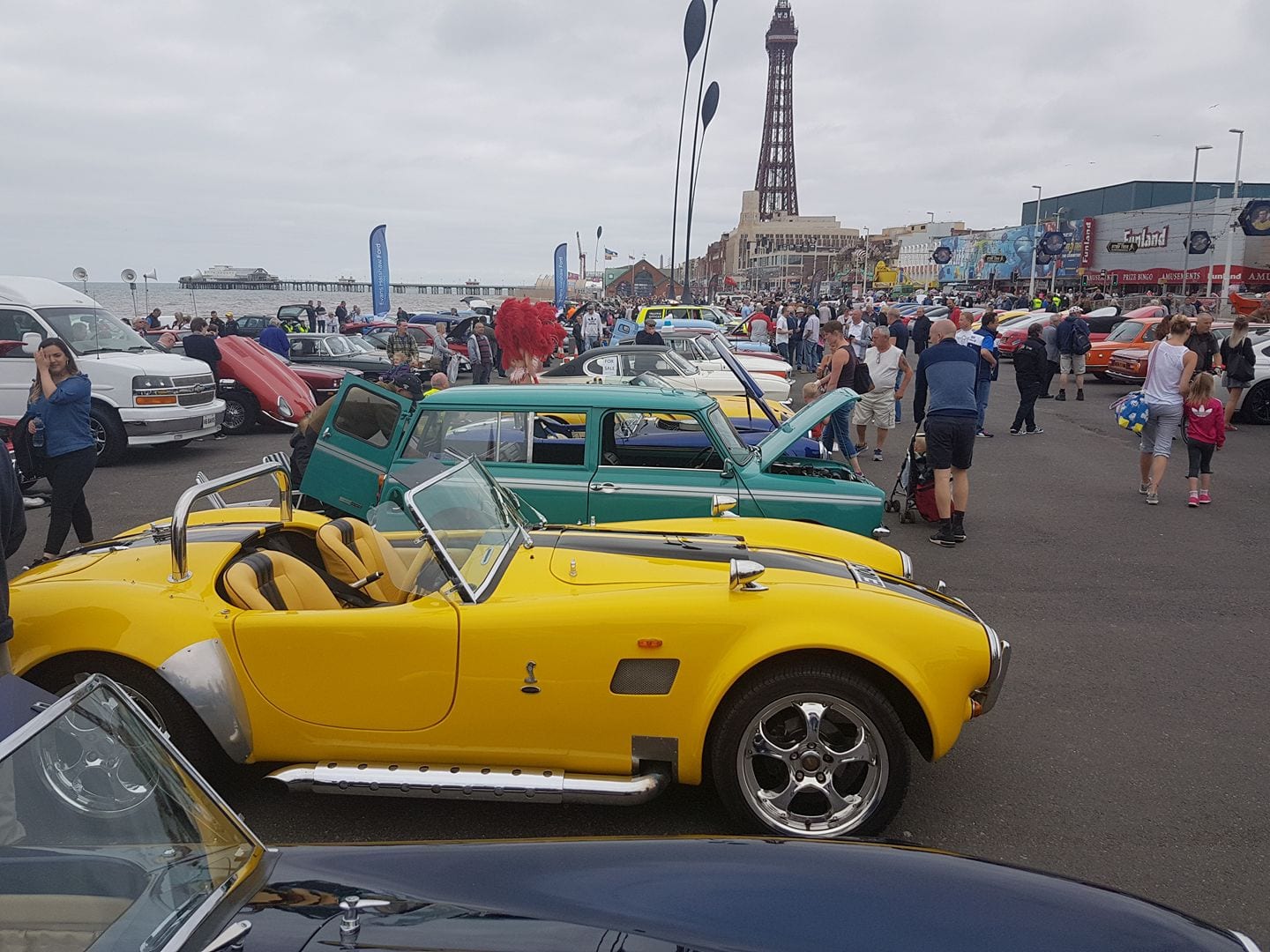 Blackpool Car Show what's on with Live Blackpool