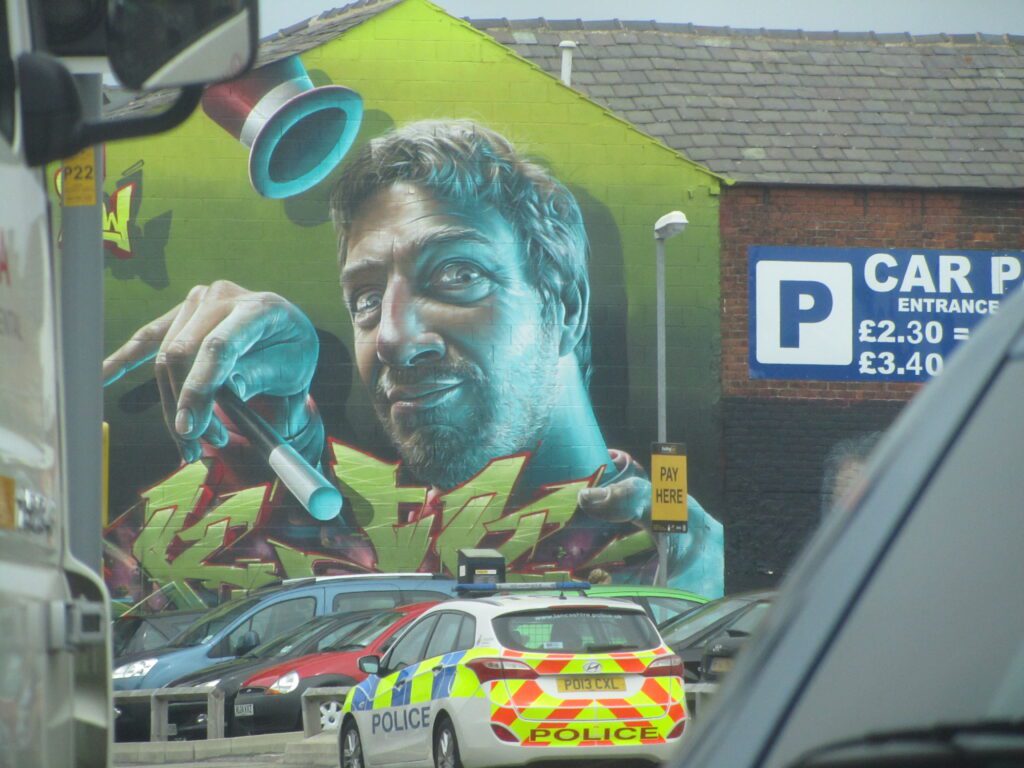 Street Art at Cookson Street Blackpool - 2013