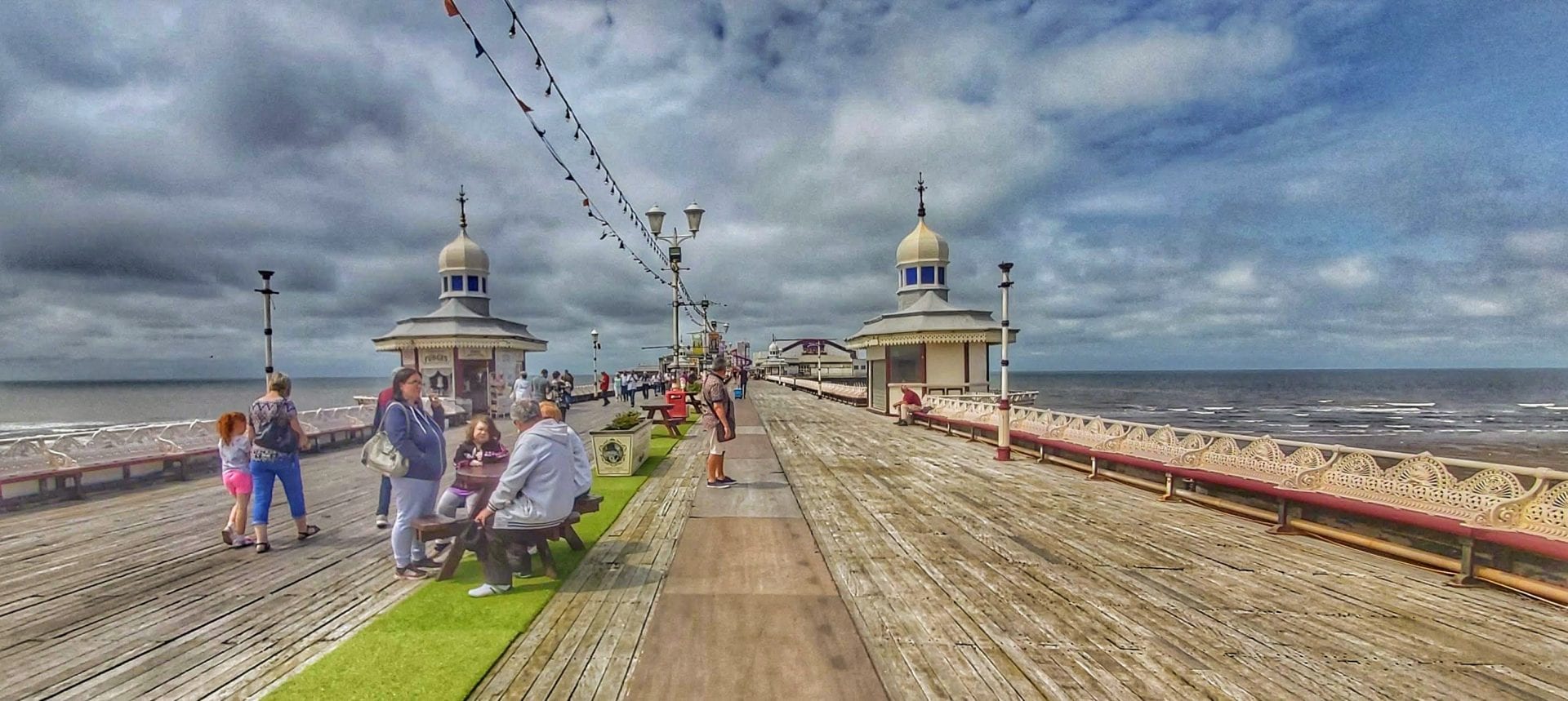 On the Pier by Ged Docherty