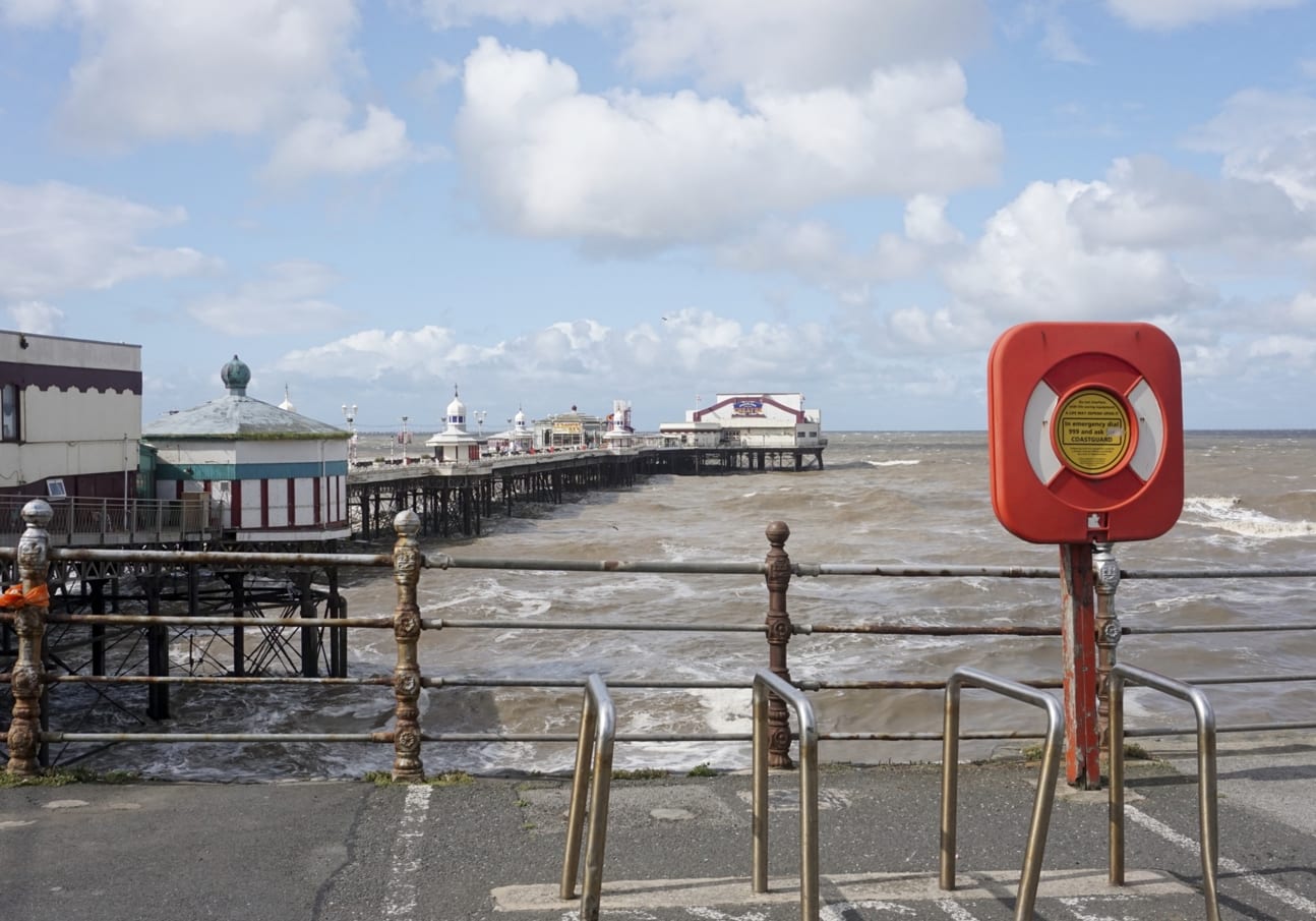 Blackpool seafront by Geoffrey Wheway