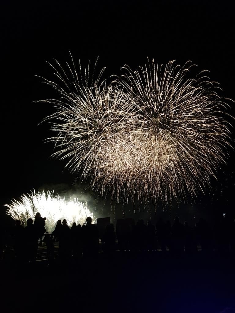 Ukraine fireworks in week 3, photo by Megan Ellison