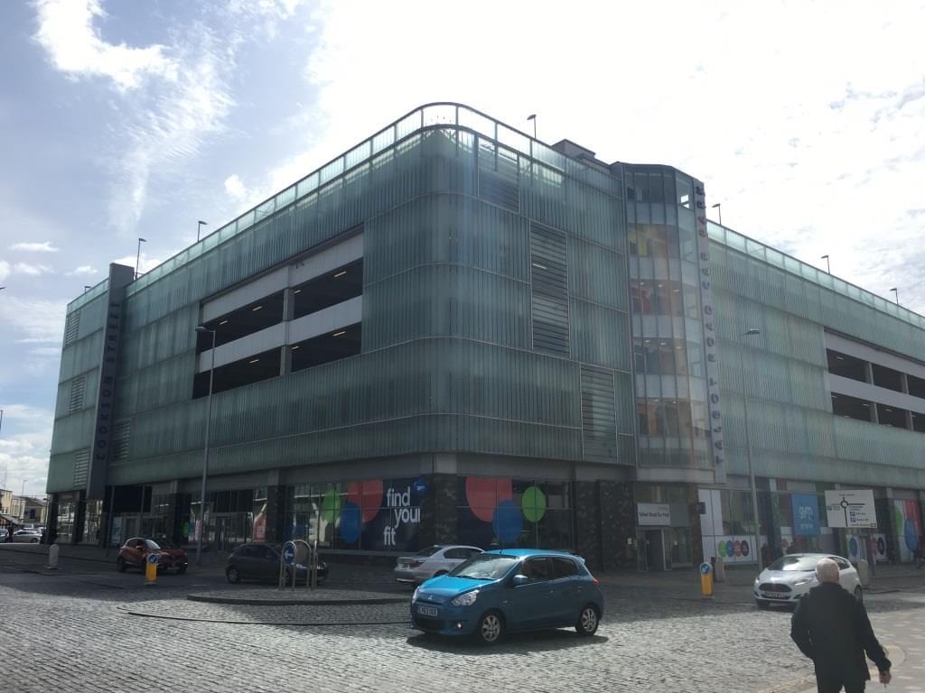 Talbot Road Car Park in Blackpool town centre