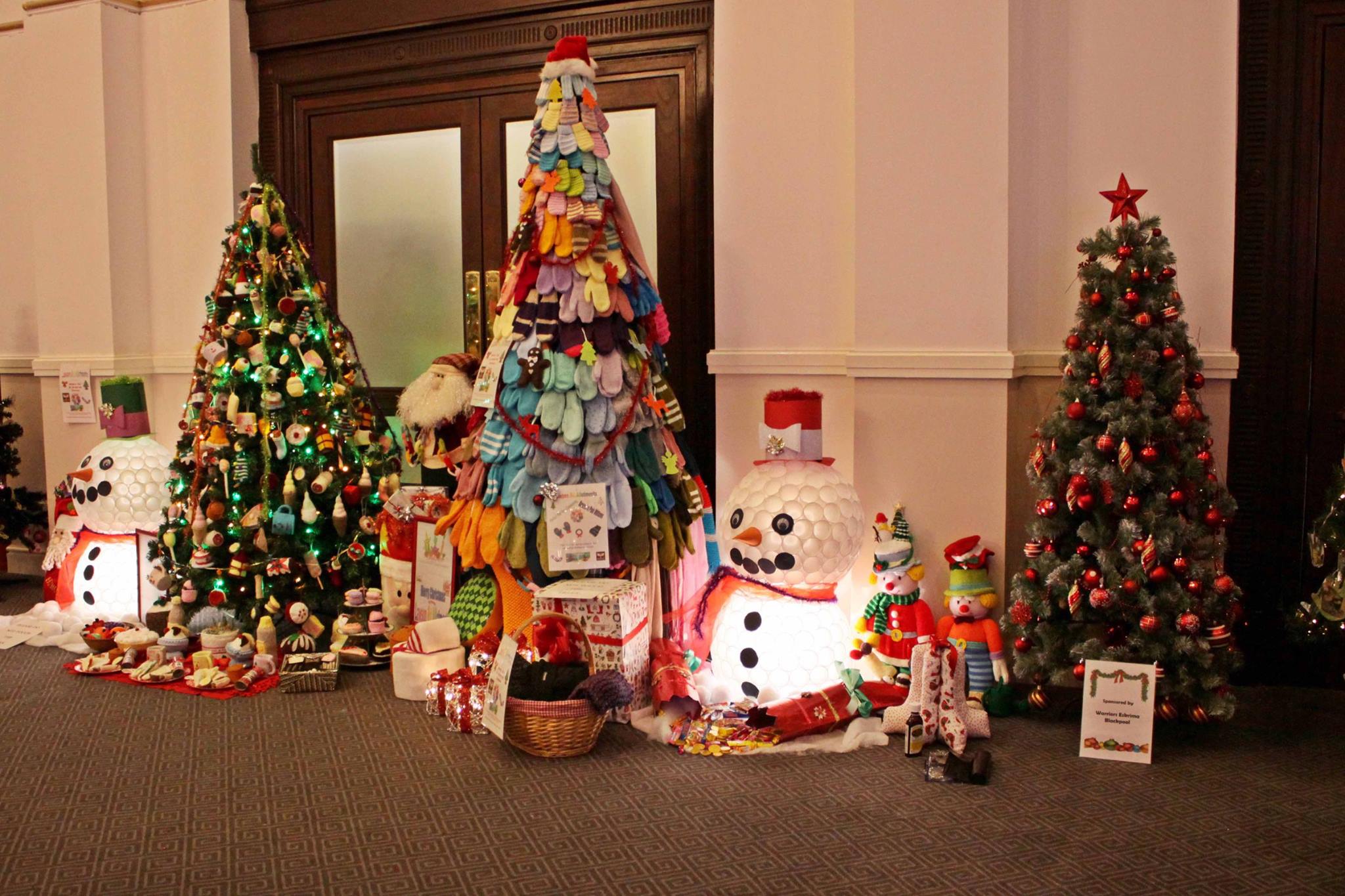 Christmas Tree Festival at Blackpool Winter Gardens