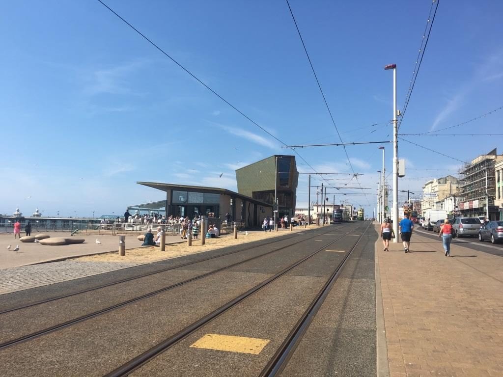 Promenade tram stop at Festival House