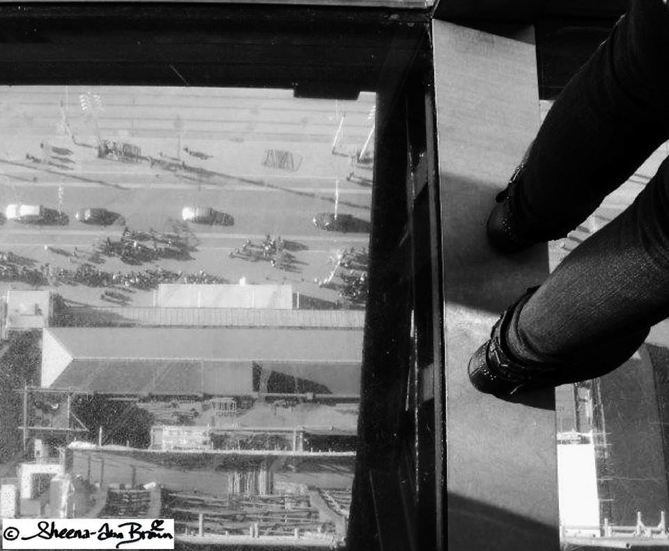 Top of the Blackpool Tower by Sheena Ann Brown