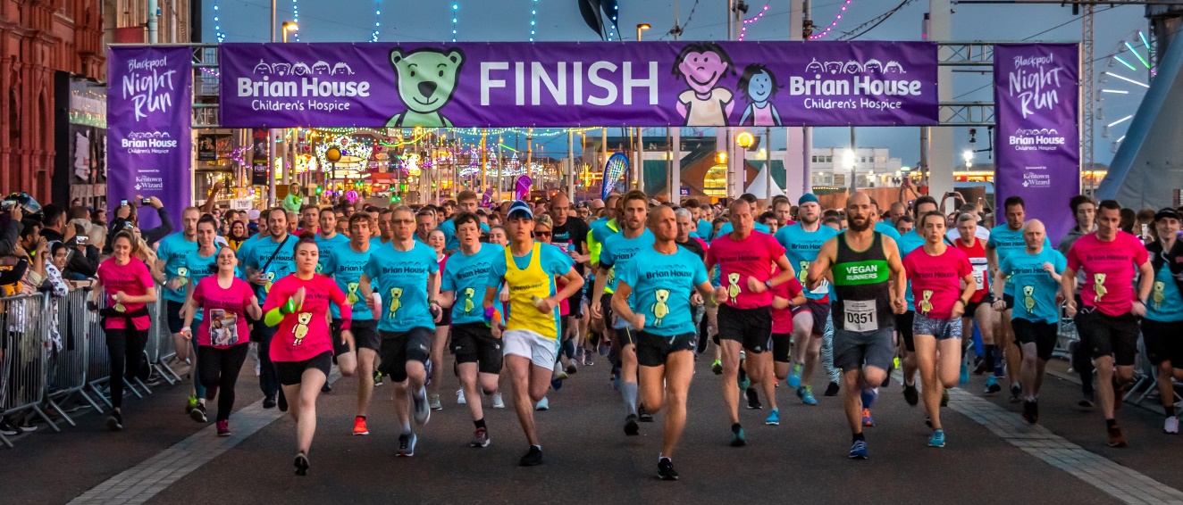 Blackpool Night Run for Trinity Hospice