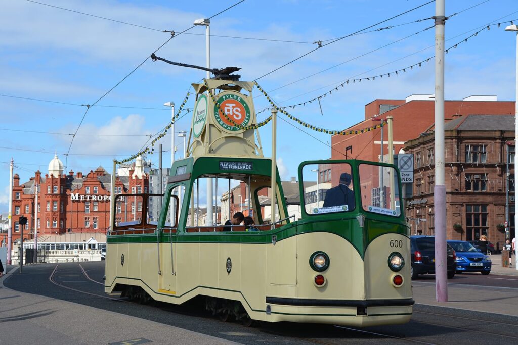 Open Topped Blackpool Heritage Tram