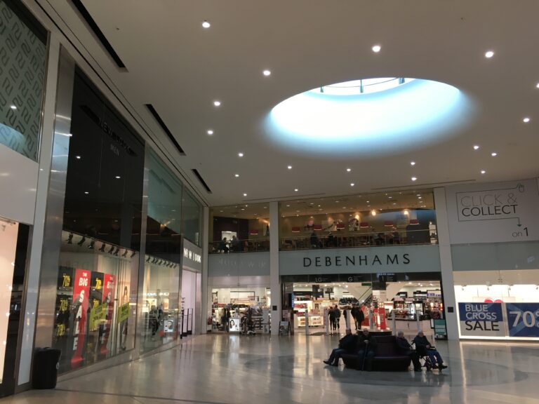 Debenhams - anchor store at Houndshill Blackpool