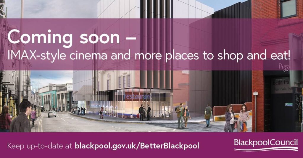 2019 Artists Impression of the redevelopment of the Houndshill Blackpool site