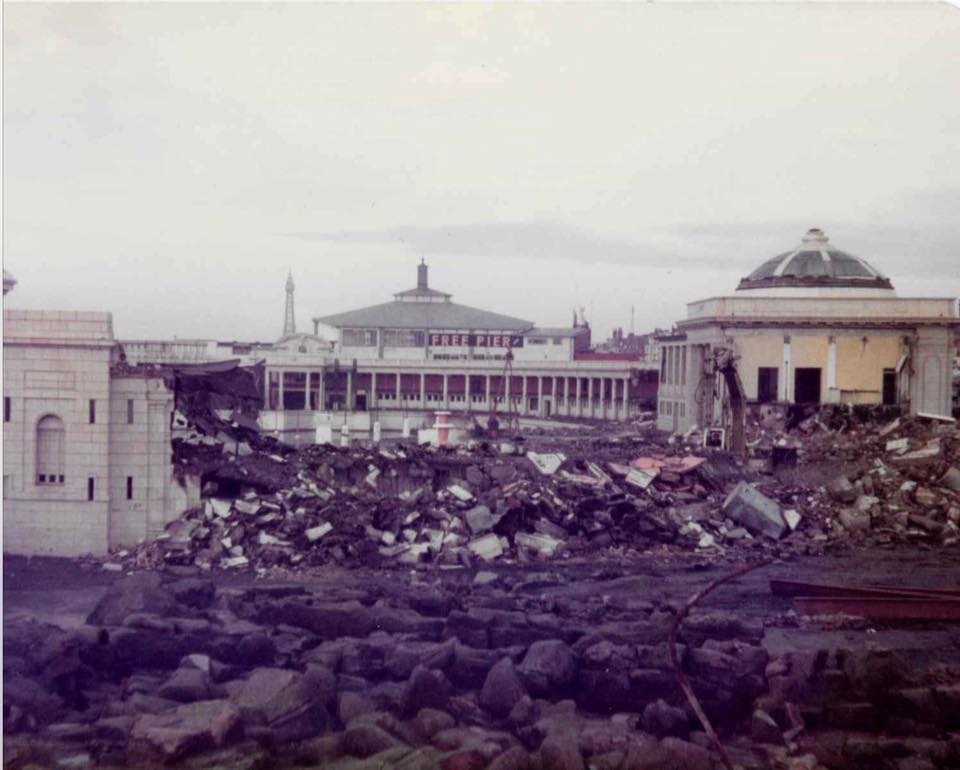 Demolition of the Open Air Baths at South Shore