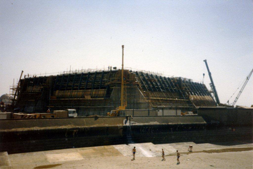 Building the Sandcastle Water Park Blackpool