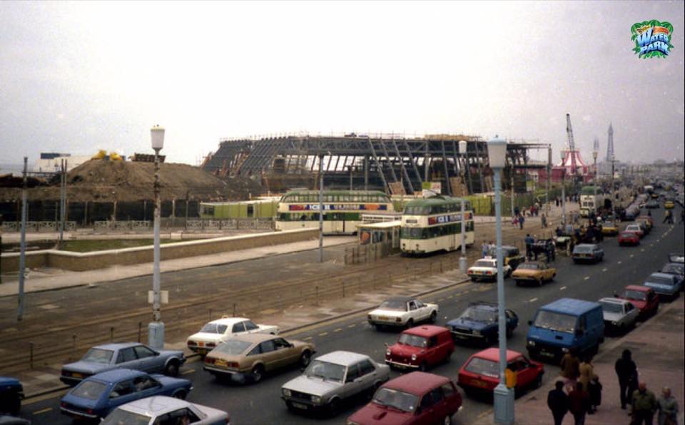 Building the Sandcastle Water Park Blackpool