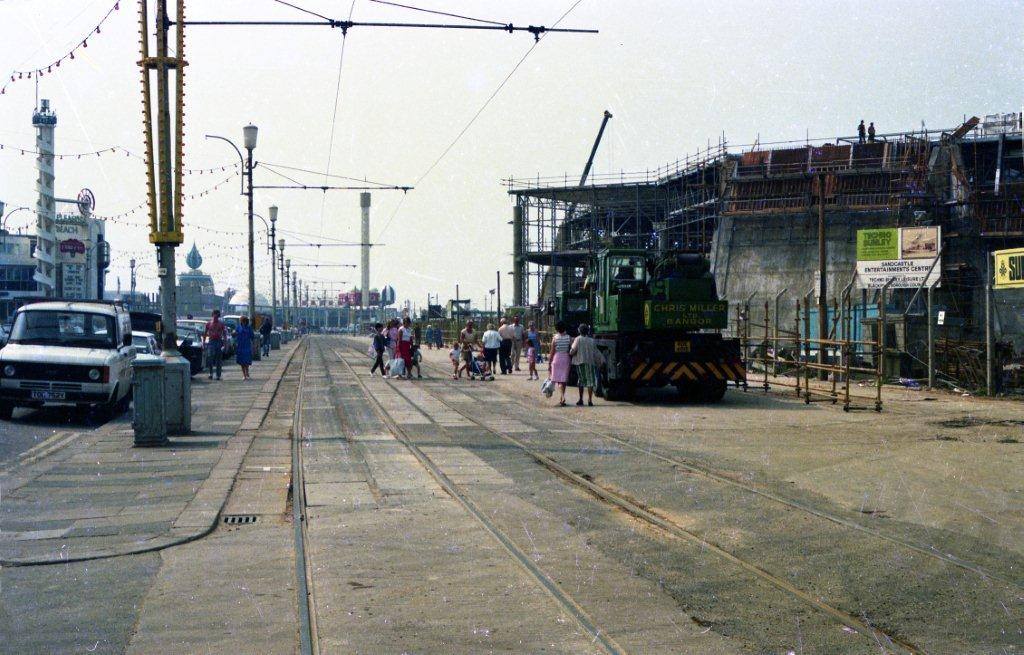 Building the Sandcastle Water Park Blackpool