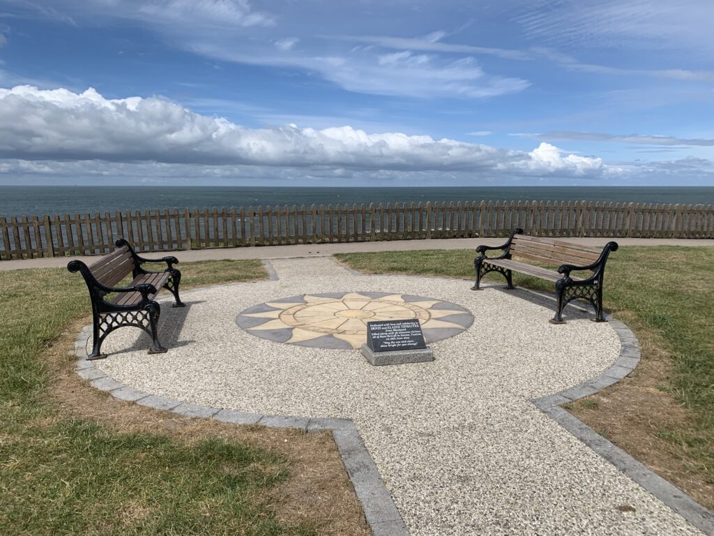 Memorial to Denis & Elaine Thwaites, killed in Tunisia