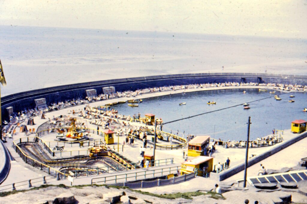 Blackpool Boating Pool in 1967. Photo: Peter Holt