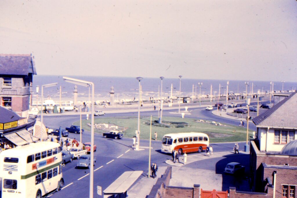 Looking across Gynn Square from Peter's holiday accommodation