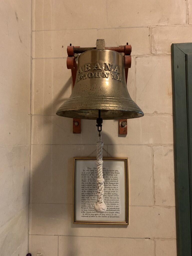 Bell of the Abana at St Andrews Church Cleveleys