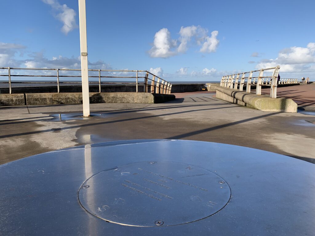 The Sound of the Wind, the southernmost piece of Blackpool's Great Promenade Show