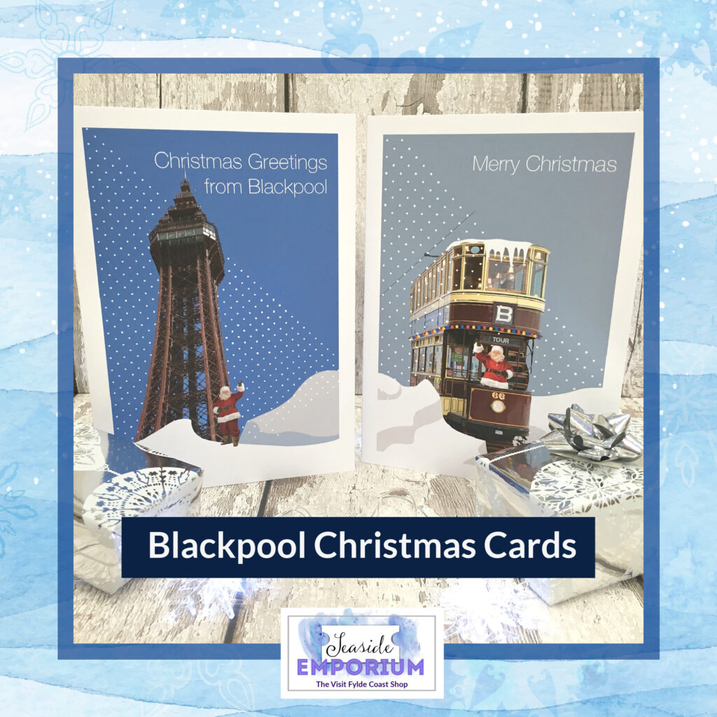 Blackpool Christmas cards from the Visit Fylde Coast shop
