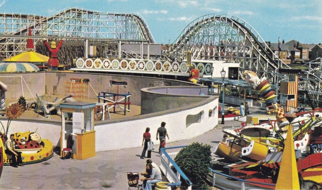 Later in the history of Blackpool Please Beach - about the 1970's? Photo: Robert Leach