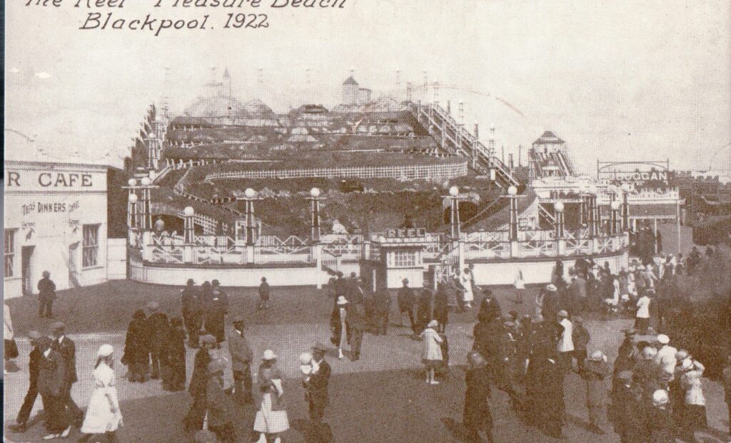 Postcard of the Pleasure Beach in 1922