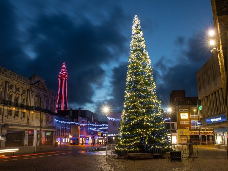 Christmas in Blackpool. Photo: Stephen Cheatley