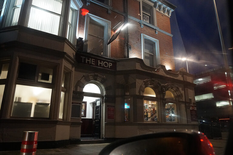 The Hop Inn Blackpool before it closed