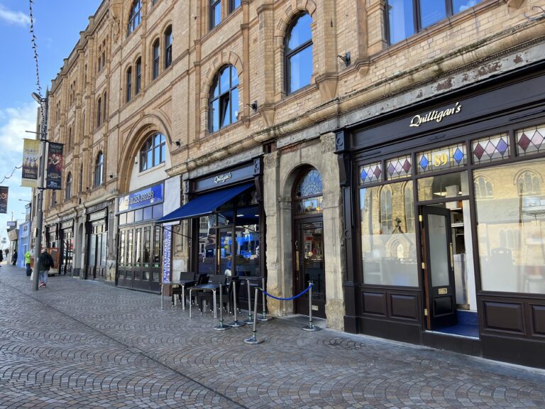 New shop fronts at The Empress Buildings, Blackpool Winter Gardens