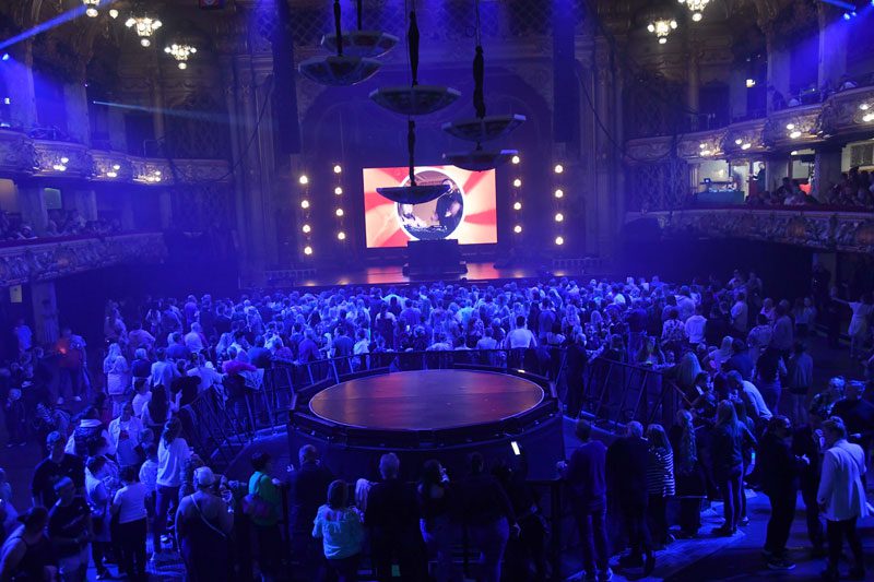 Blackpool Illuminations Switch On inside the Tower Ballroom. Photo: VisitBlackpool