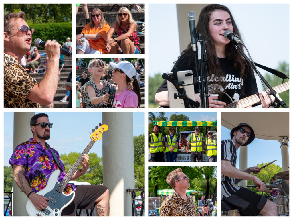 Free music at Stanley Park. Photos: Elizabeth Gomm
