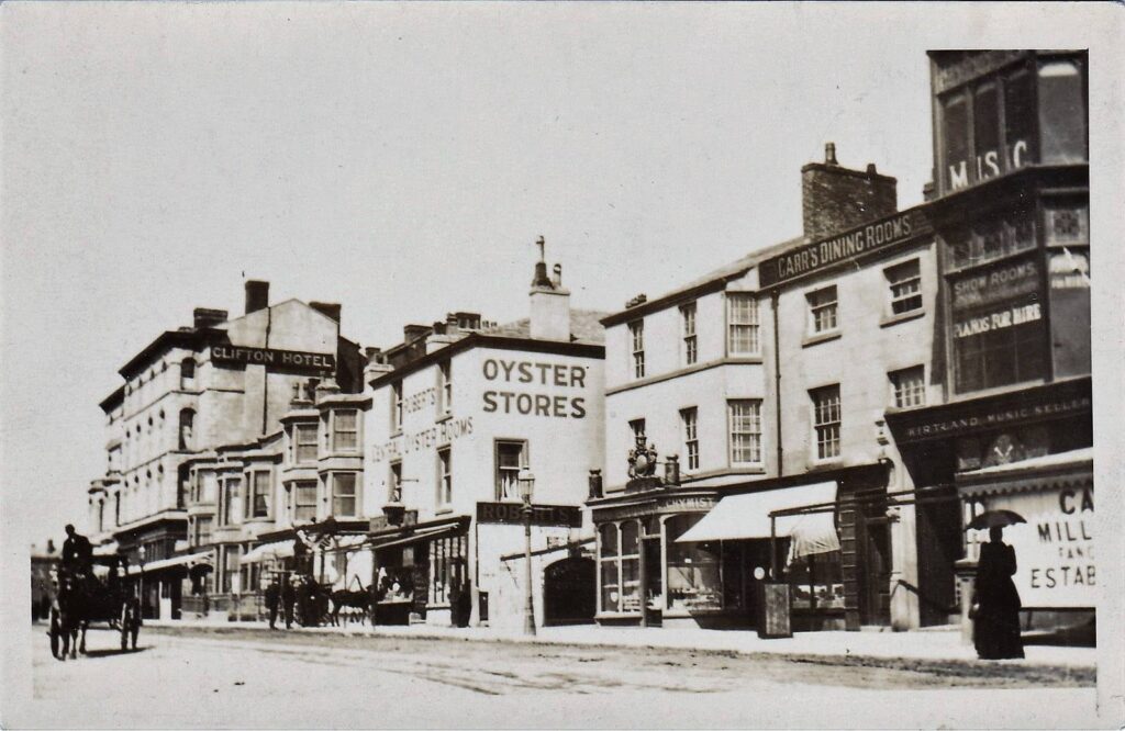 Early view of Roberts Oyster Rooms