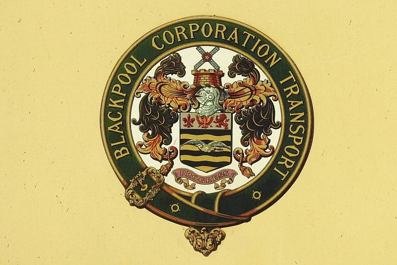 Blackpool Corporation Transport Coat of Arms, which adorns the sides of most heritage trams