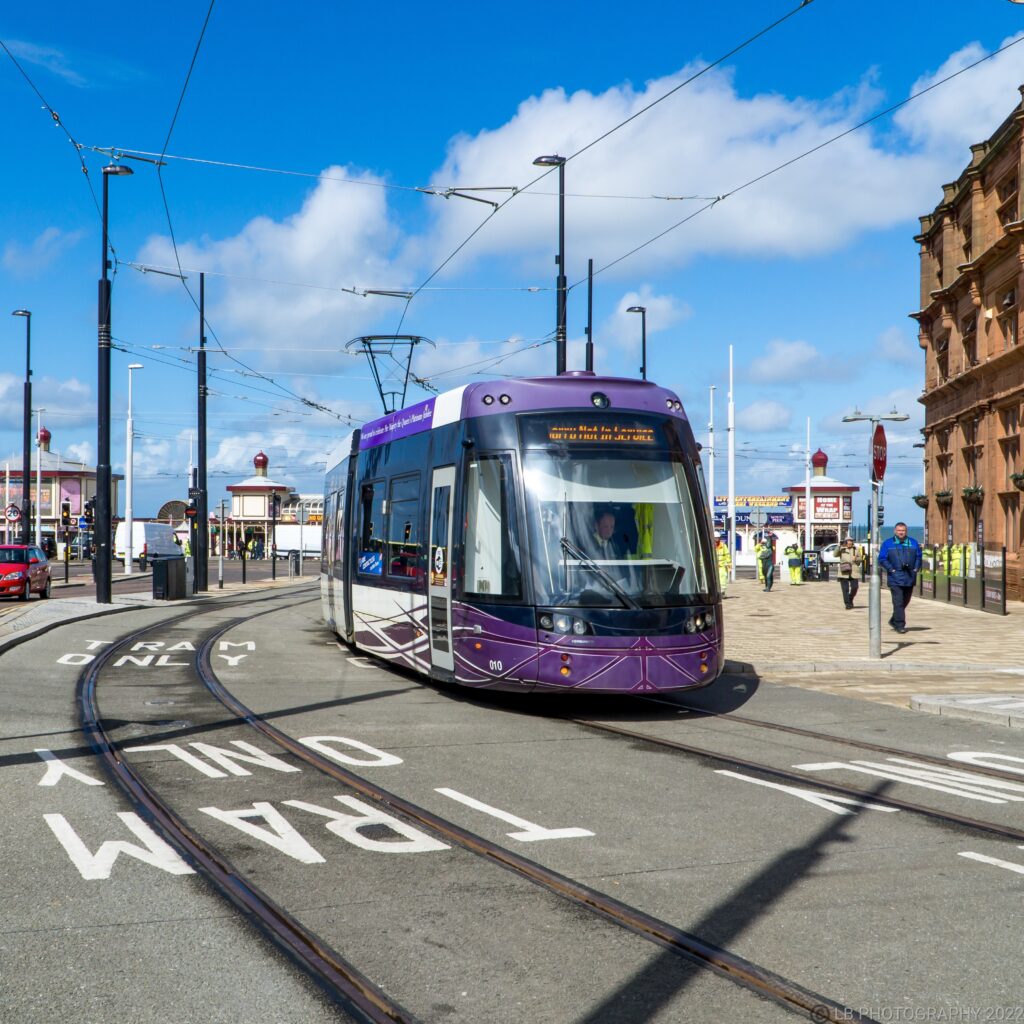 Trams return to Talbot Road. Photo: LB Photography