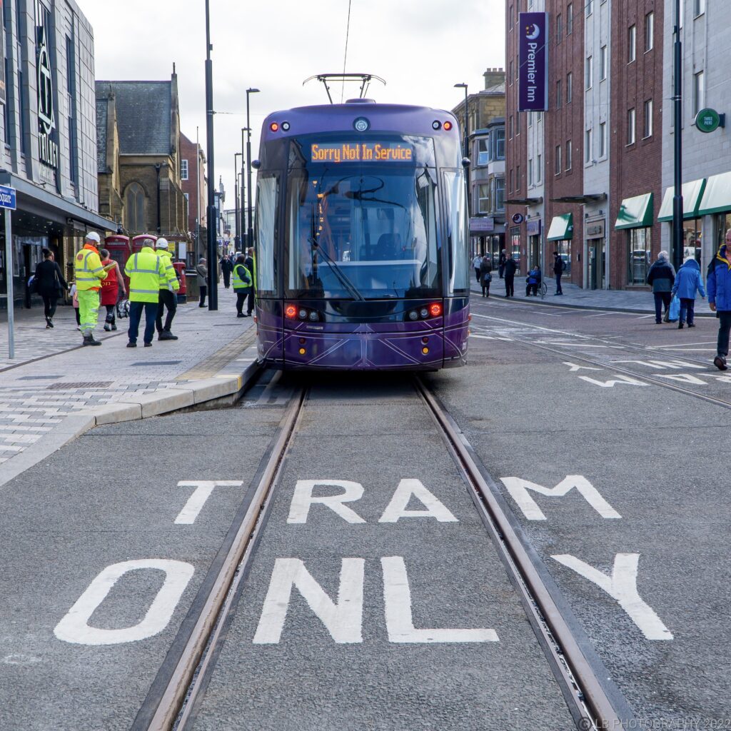 (Test) Trams Return to Talbot Road • Live Blackpool