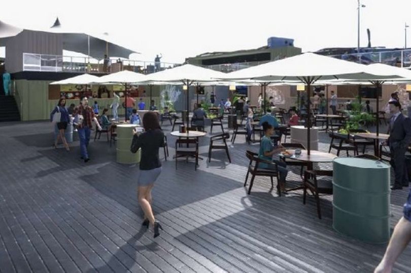 Southbeach Streetfood - dining and entertainment space