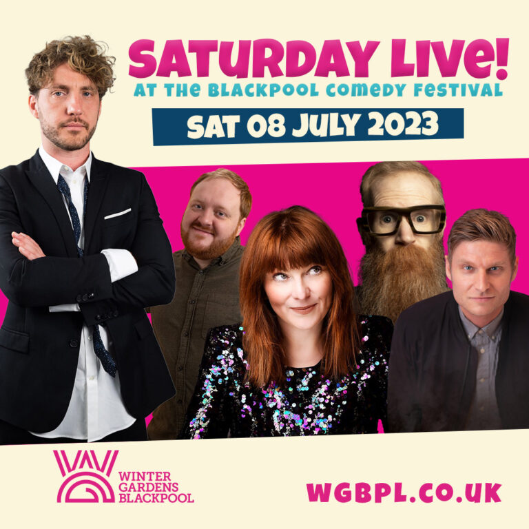 Saturday Live with Blackpool Comedy Festival