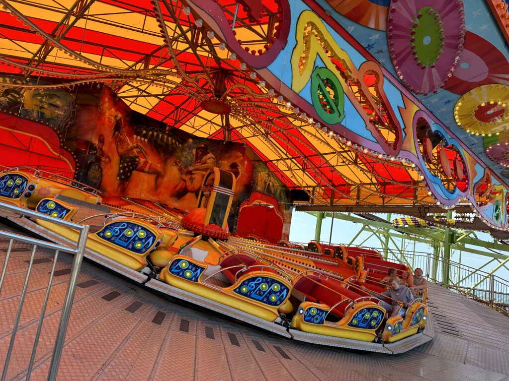 Waltzer and fairground rides