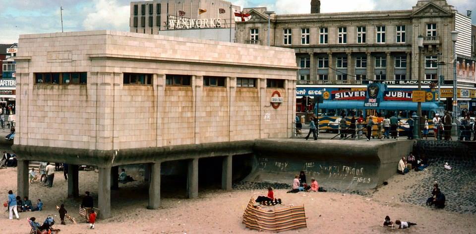 The old lifeboat house near Central Pier